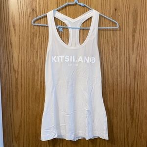 RARE Lululemon Cool Racerback (Pima) w/Kitsilano feature